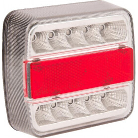 Feu arrière LED carré universel 5 plots GOPART LA99200GP