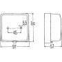 Feu anti-brouillard HELLA 2NE003315011