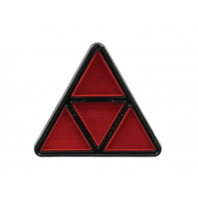 Catadioptre triangle rouge 181x160mm à visser HELLA 8RA003503001