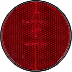 Catadioptre rond rouge diamètre 85mm à visser HELLA 8RA002016111