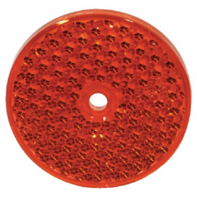 Catadioptre rond rouge diamètre 80mm à visser JOKON 300011000