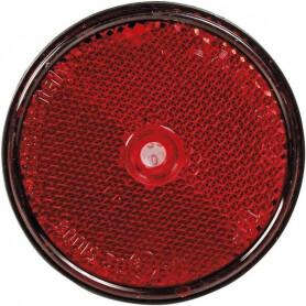 Catadioptre rond rouge diamètre 60mm UNIVERSEL 484065