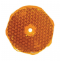 Catadioptre rond orange diamètre 80mm à visser JOKON 300011010