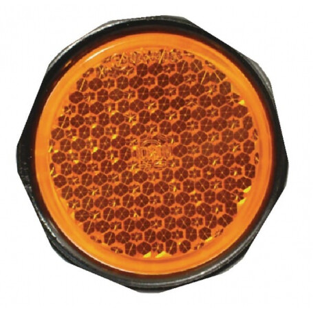 Catadioptre rond orange diamètre 63mm à visser JOKON 300002010