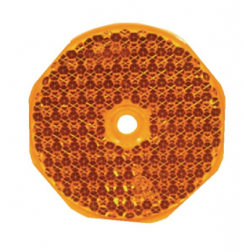 Catadioptre rond orange diamètre 60mm à visser JOKON 300003010