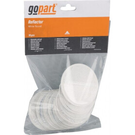Catadioptre rond blanc diamètre 75mm GOPART LA75022