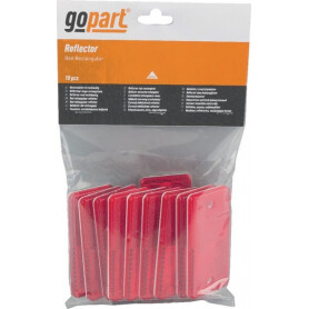 Catadioptre rectangle rouge 94x44mm à visser GOPART LA75003