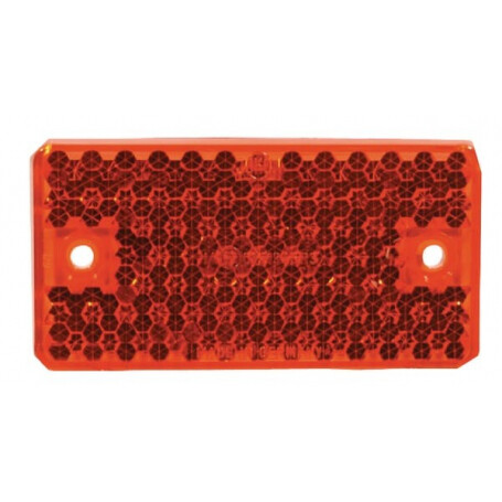 Catadioptre rectangle rouge 91x47mm autocollant JOKON 310004000