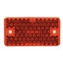 Catadioptre rectangle rouge 91x47mm autocollant JOKON 310004000