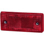 Catadioptre rectangle rouge 196x88mm à visser HELLA 8RA003734101