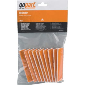Catadioptre rectangle orange GOPART LA75014