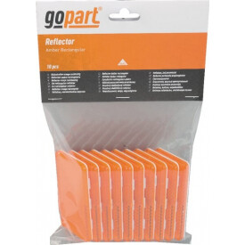 Reflector naranja rectangular GOPART LA75005