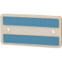 Catadioptre rectangle orange 94x44mm à visser HELLA 8RA003326077