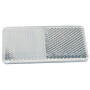 Catadioptre rectangle blanc 70x31,5mm autocollant HELLA 8RA004412011