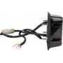Avertisseur flash LED orange 6x3W 12/24V UNIVERSEL LA20010