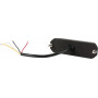 Avertisseur flash LED orange 4x3W 12/24V UNIVERSEL LA20013