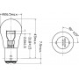 Ampoule UNIVERSEL B1203