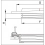 Couvercle de réservoir 255mm ARAG 3514221