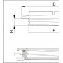 Couvercle de réservoir 255mm ARAG 3516221