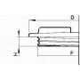 Couvercle de réservoir 620 mm ARAG 3522080