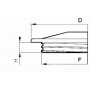 Couvercle de réservoir 620 mm ARAG 3522180