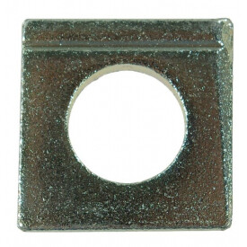 Rondella quadrata conica M20x40x4/3,5 mm aciaio zincato DIN434 UNIVERSALE M20 43420