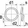 Rondelle élastique M18 zinguée UNIVERSEL 127B18