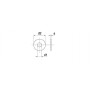 Rondelle de carrosserie M24 UNIVERSEL 902124RVSA4P001