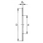 Disque de palier SKF WS81104SKF
