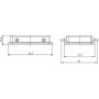 Couvercle de protection HARTING 09200325405