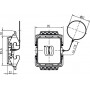Couvercle de protection HARTING 09300325420