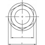 Bouchon magnétique MINTOR TKM16
