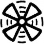 Symbole ventilation HELLA 9XT713630251