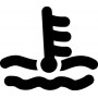 Symbole température HELLA 9XT714300191