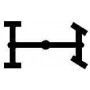 Symbole roues motrices HELLA 9XT734713771
