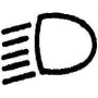 Symbole feu HELLA 9XT713630311