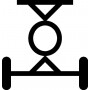 Symbole essieu pendulaire HELLA 9XT713630761