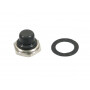 Capuchon d'étanchéité noir 12mm APEM U1654