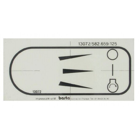Autocollant ETESIA ET13072