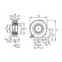 Embout de bielle SKF 7500SC30ES