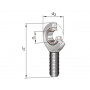 Embout de bielle INA/FFAG GAR15UKINA