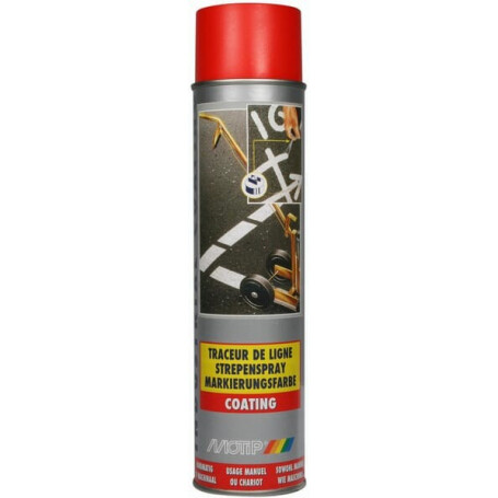 Peinture de marquage rouge MOTIP 000221