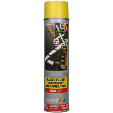 Peinture de marquage jaune MOTIP 000223