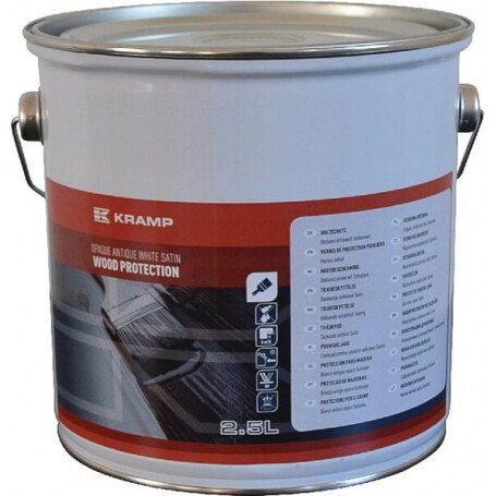 Peinture pour bois blanche 2,5L UNIVERSEL 017193132258KR