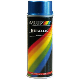 Vernis métallique bleu 400mL MOTIP 04044