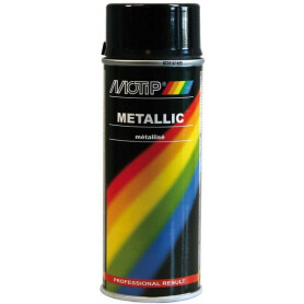 Vernis métallique noir 400mL MOTIP 04049