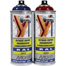Peinture spray bleu vert MOTIP 07000
