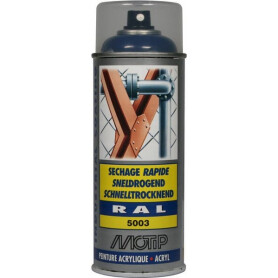 Peinture spray bleu sapphire MOTIP 07001