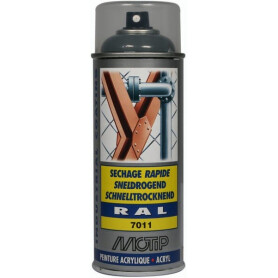 Peinture spray gris fer MOTIP 07019