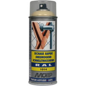 Peinture spray ivoire blanc MOTIP 07057